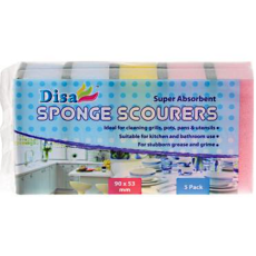 Foam Sponge Scourers - 5 pack